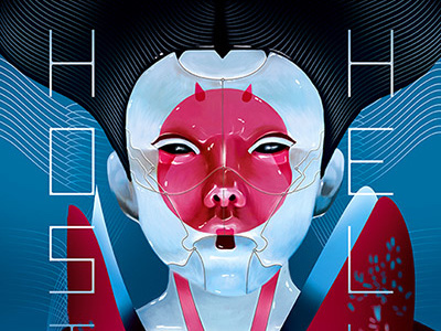 Ghost In The Shell cinema digital arts ghost in the shell illustration movie movie poster poster