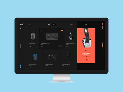 WAG desktop e commerce exploded grid minimal minimalism pure site ui ux web