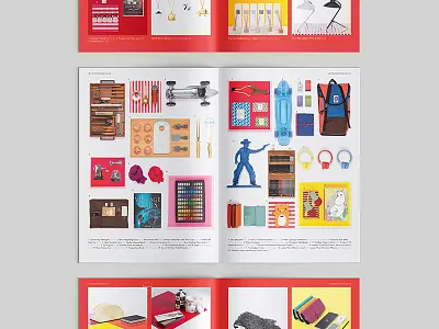 The Conran Shop Product Feature brochure design editorial geometric layout london luxury pattern photography product retouch saddle stitch