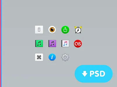 Free Preference Icons Thanks to Plaaying apple music freebie icons itunes macos plaaying preferences psd spotify ui