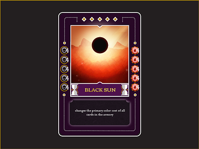 Phunlabs card design design game magic the gathering mobile phunware ui vector