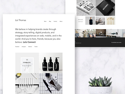Personal Portfolio Theme boxes designer industrial minimal personal portfolio product ui ux
