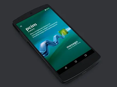 PCIM app interface ui