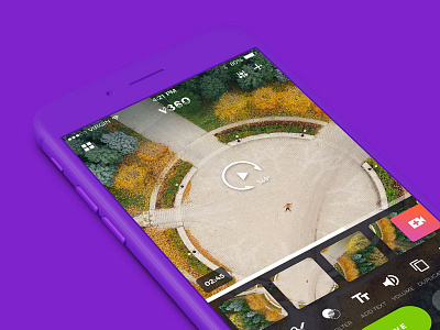 V360 360 android app design ios mobile ui userinterface video