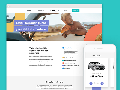 MovOn car cards leasing plus select website