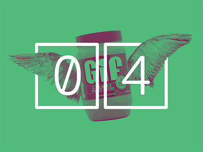 2017 Design Trends - Helpful Gifs 2 color duotone gif jif minimal numbers type type treatment