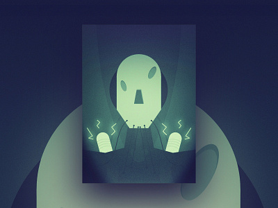 ▲ Lets Make Shapes ▲ | 18 | Electric affintiy designer character glow gradient illustration letsmakeshapes light visual design