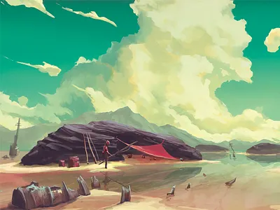 Junkers landscape sci fi