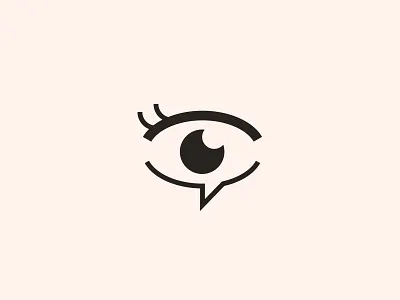 Pressures & Perspectives - Mark brain brand creative eye logo mark mental health minimal speech