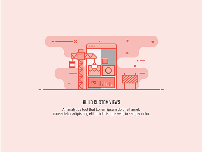 Feature Illustration dashboard illustration