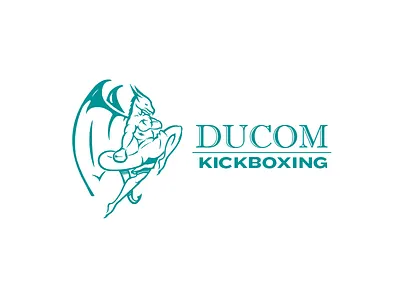 DUCOM Kickboxing boxing dragon fight fighting kickboxing knockout wing wings