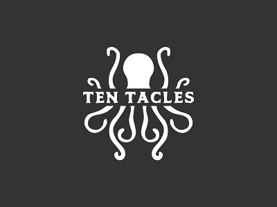 Ten Tacles bar combination mark design logo minimal old school smart whiskey