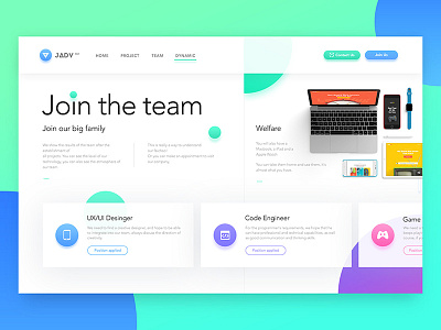 Colorful Page - 4 ui web