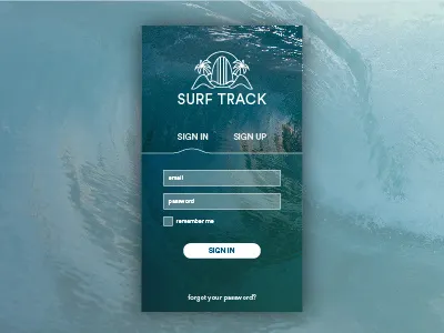 Sign In Screen - Daily UI Challenge: 001 app dailyui01 debut design graphic icon illustration illustrator signin signup ui web