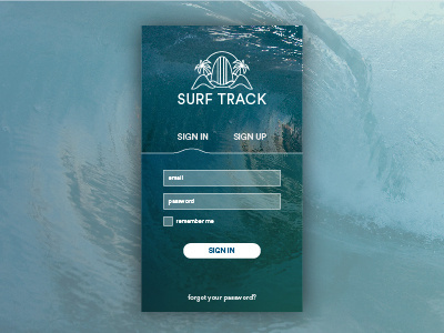 Sign In Screen - Daily UI Challenge: 001 app dailyui01 debut design graphic icon illustration illustrator signin signup ui web