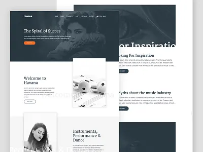 Havana - Portfolio theme content genesis genesiswp magazine portfolio theme web design website wordpress