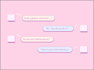 Lovely chat bubbles bubble chat cute girl lovely pop