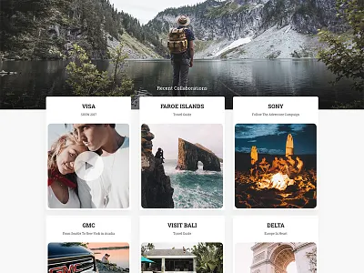 Rob Strok Website Concept design influencer instagram landing page rob strok web concept web site
