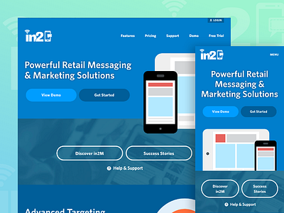 in2Marketplace.com - web design front end development ui design web design
