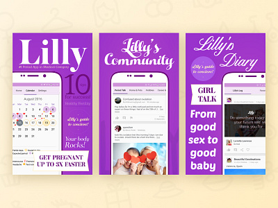 Magazine Inspired Google Play Placement app store google google play itunes magazine mobile period screenshot sex ui ux women
