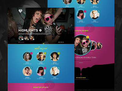 100 Dates bravo dating entertainment reality tv show the singles project visual design web