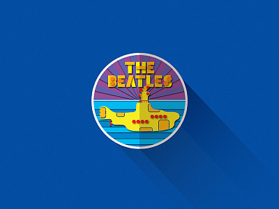 Material Beatles branding design flat iconography illustration lettering logo material design type typography vector web
