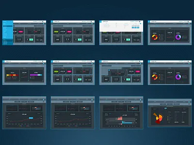 Radar UI Designs finance money pension radar