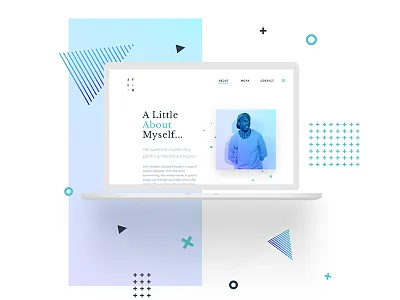 About Page – Personal Site auckland australia clean design experience new zealand perth simple ui user ux web