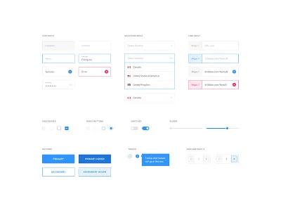 Daily UI #082 - Form 082 button concept dailyui elements form input style guide success error ui ux web