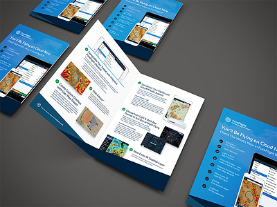 ForeFlight 9.0 Features Brochure airplane app brochure foreflight ios ipad iphone print release