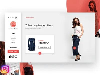 ORSAY with Ania Wendzikowska clean clothes fashion instagram page photos