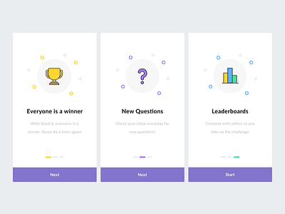 Quiz App Walkthrough leaderboards onboarding questions quiz trophy tutorial walkthrough