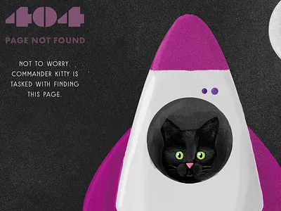 DailyUI Challenge - Day 8 - 404 Page dailyui uidesign