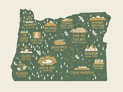 Patagonia Portland - Oregon drawing hero illustration oregon patagonia portland