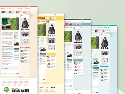 MyDaily aol blog lifestyle mydaily visual design web
