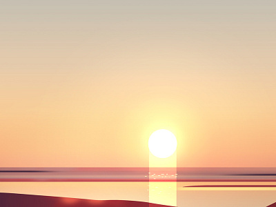 steps away 09 away city illustration landscape light photoshop sun travel trystram