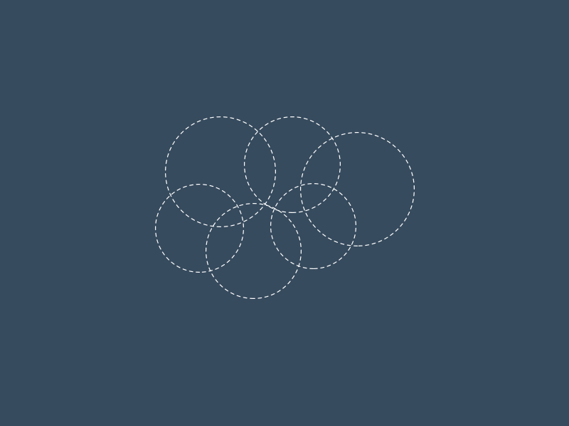 Chatter Complete V2 2d animation blue chat circle construction design dotted grid icon logo photoshop