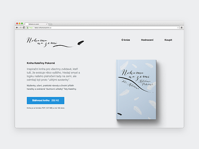 Nohama na zemi | Book selling website blue book buy cover download ebook ecommerce file homepage landing page pdf read reading review sell shop ux web website
