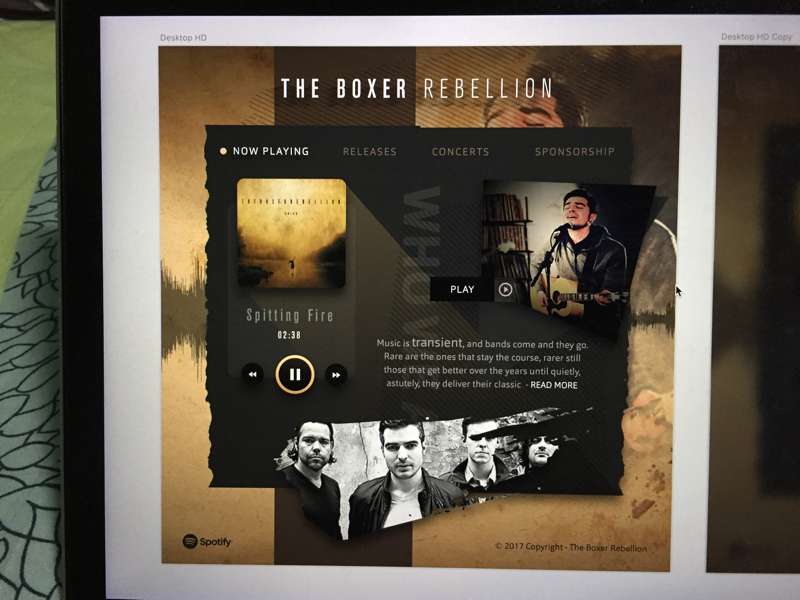 the boxer rebellion band by Vikas on Dribbble