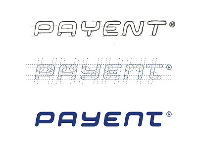 PAYENT lettering logo logotype sticker type typograpy word mark wordmark