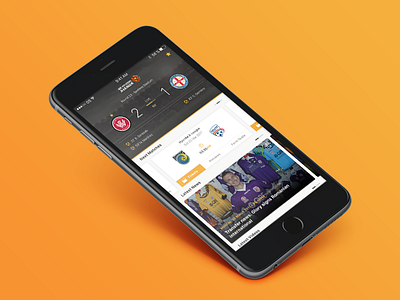 Football Federation Australia app australia design ffa football game live match sketch soccer ui ux