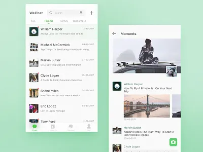 Wechat redesign redesign wechat