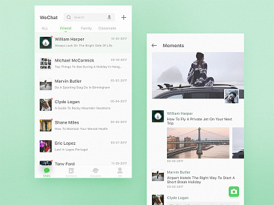 Wechat redesign redesign wechat