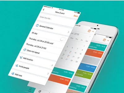 Agendo - Calendar booking business calendar events ios settings