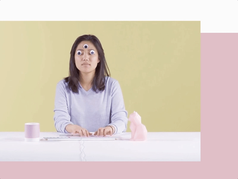 Ueno. Homepage Video Profiles coffee color eyes mug pantone people team ueno video