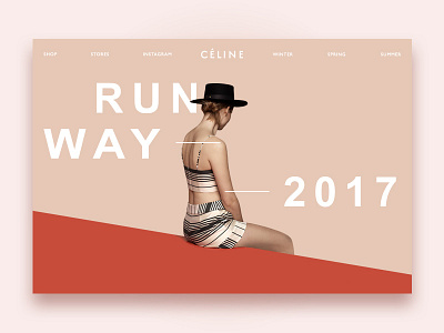 Céline Concept concept ecommerce freebie interface minimal redesign store ui ux webdesign