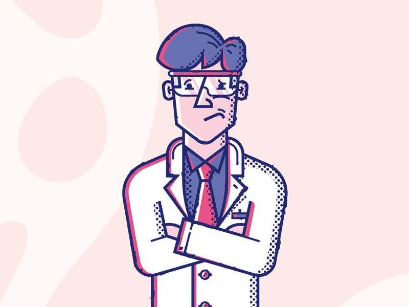 Sysmex Europe dna doctor ghost marketing microscope pattern poster science
