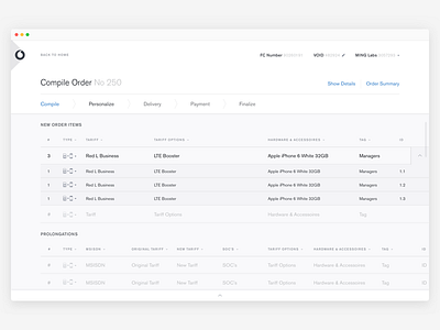 Cart Wireframe business cart enterprise shopping ui ux web web app wireframe