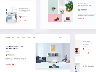 Insight Design - First Concept for Workshop List Page card category desktop education landing page photography register web workshop
