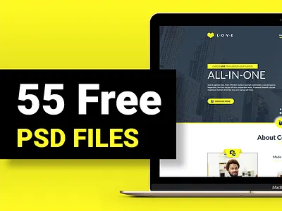 L.O.V.E Huge Free PSD Pack free psd free templates responsive user experience user interface webdesign